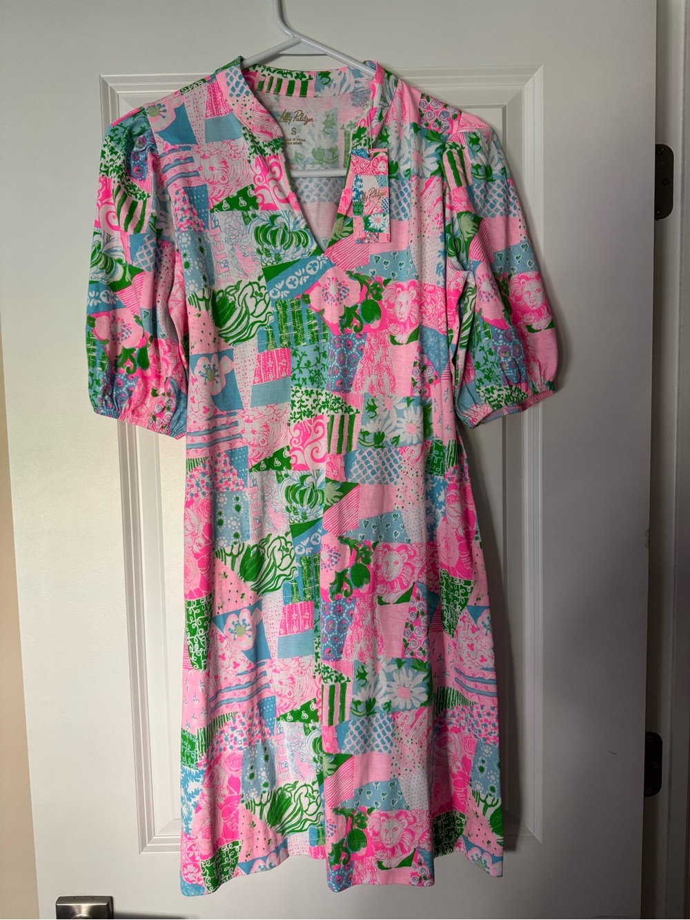 Lilly Pulitzer Carey Dress - Multi Crazy Quilt